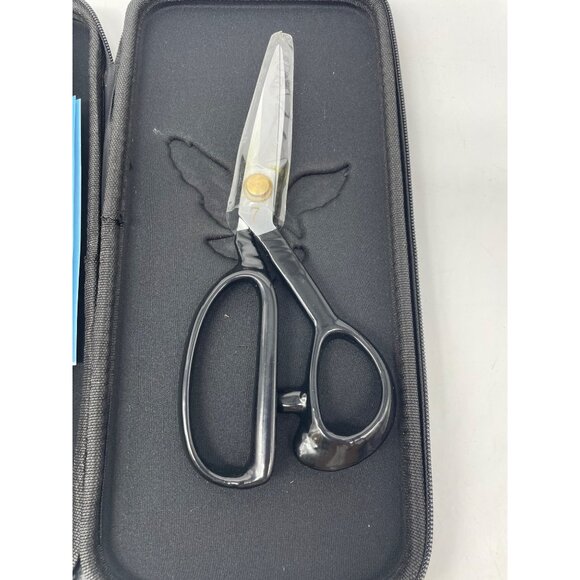 Eagle Fine Fabrics Professional Forged 7" Pocket Scissors Case German Metal NIB - Picture 12 of 13